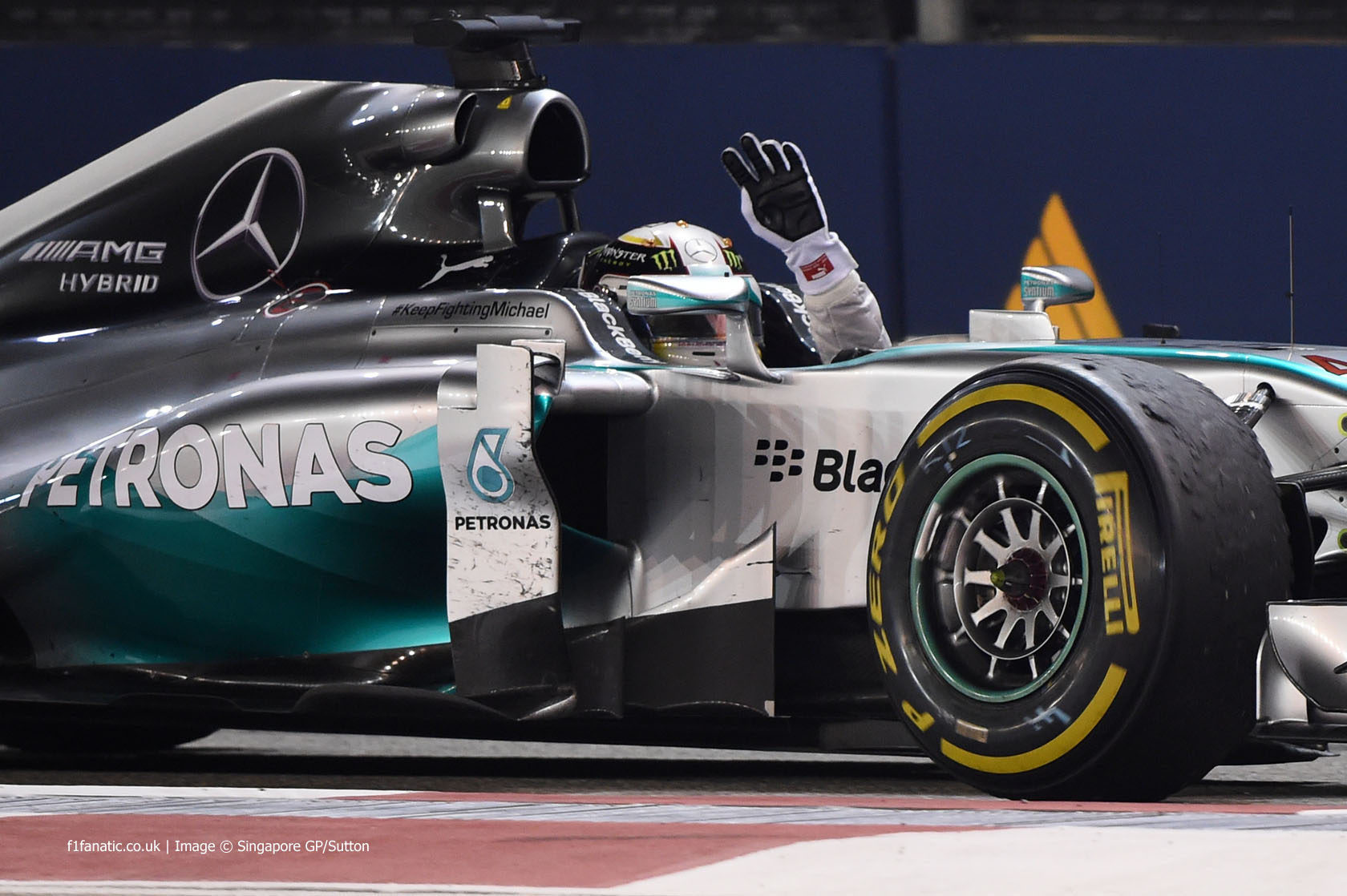 Lewis Hamilton, Mercedes, Singapore, 2014