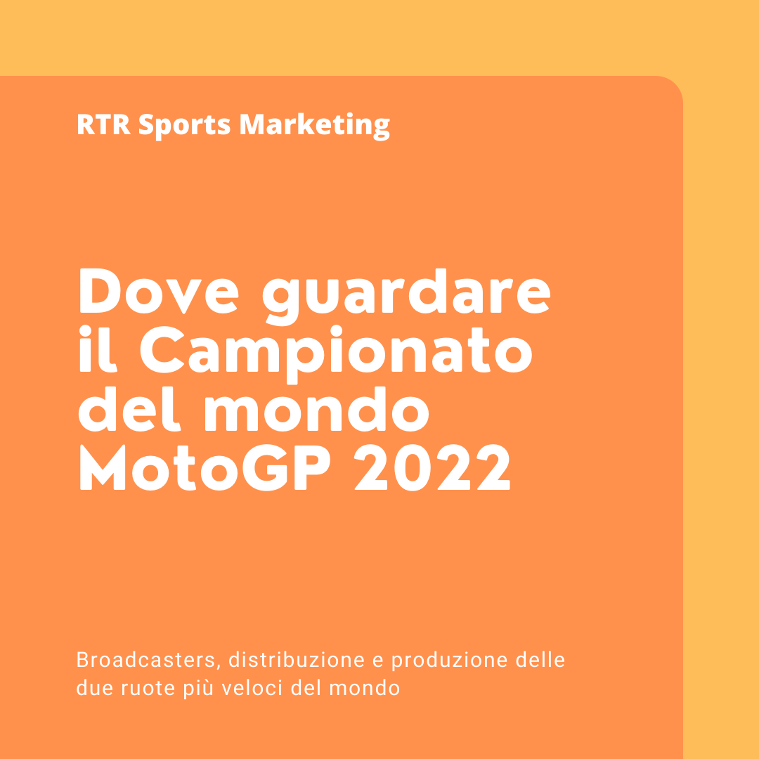 Dove guardare il campionato MotoGP 2022? RTR Sports Marketing