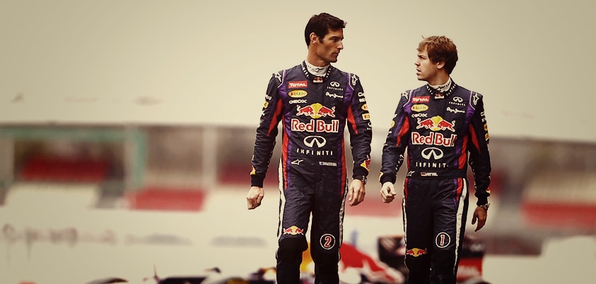Webber Vettel