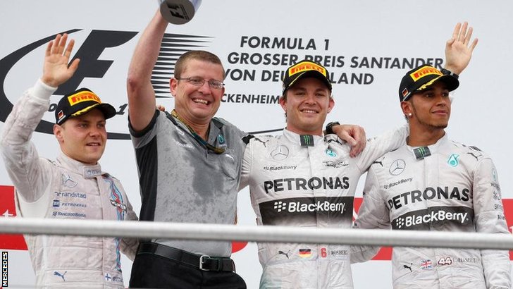German GP podium