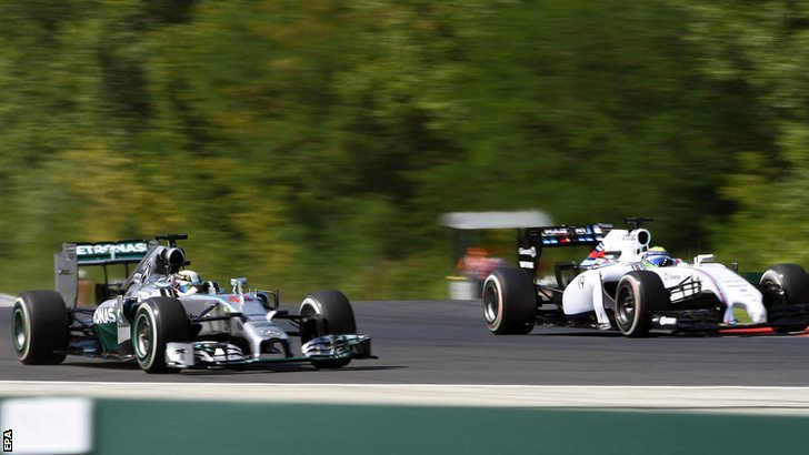 Lewis Hamilton and Felipe Massa