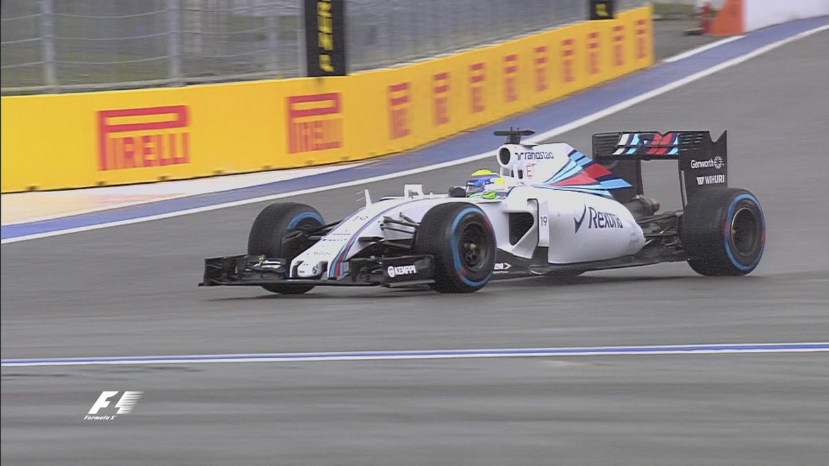 Formula One: Hulkenberg and Massa fastest on Friday in Sochi after showers and spillages, RTR Sports