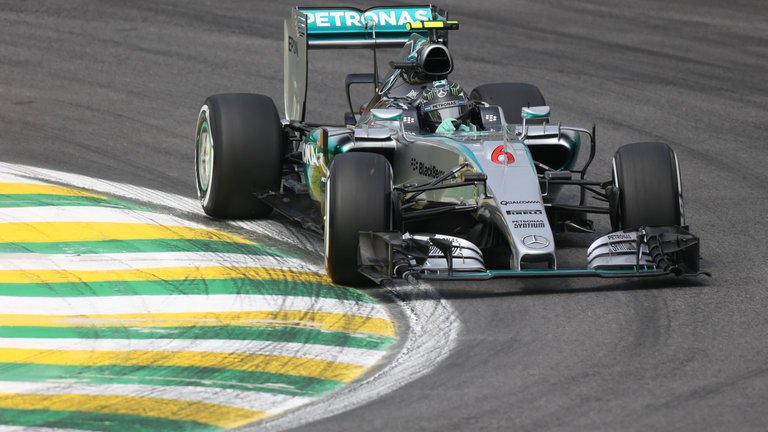 Formula One: Silver Arrows duo fastest in Brazilian Friday practice, RTR Sports