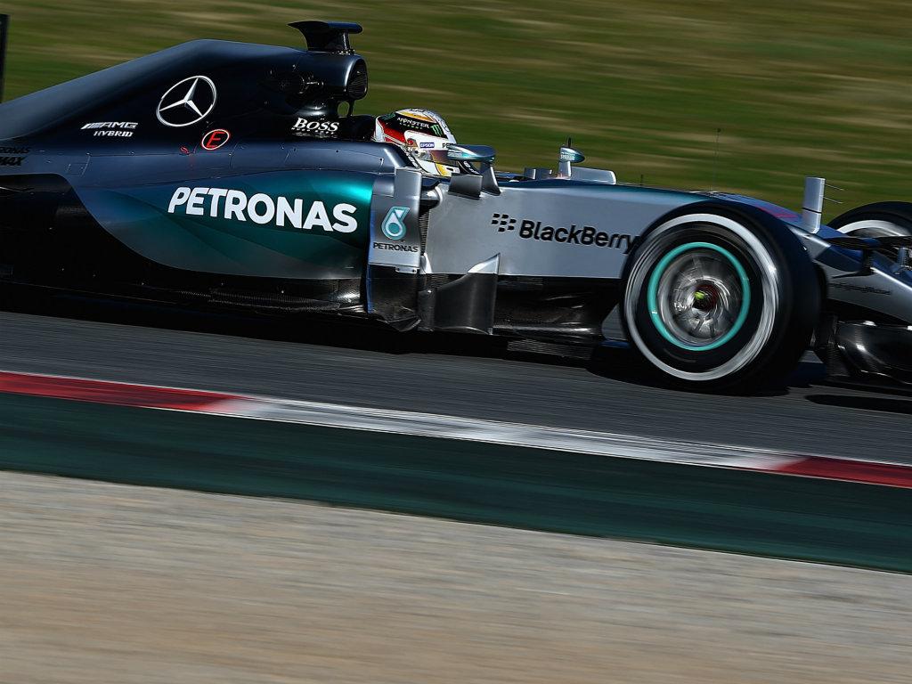 Formula One: Lewis Hamilton tops time-sheets in penultimate day of testing, RTR Sports
