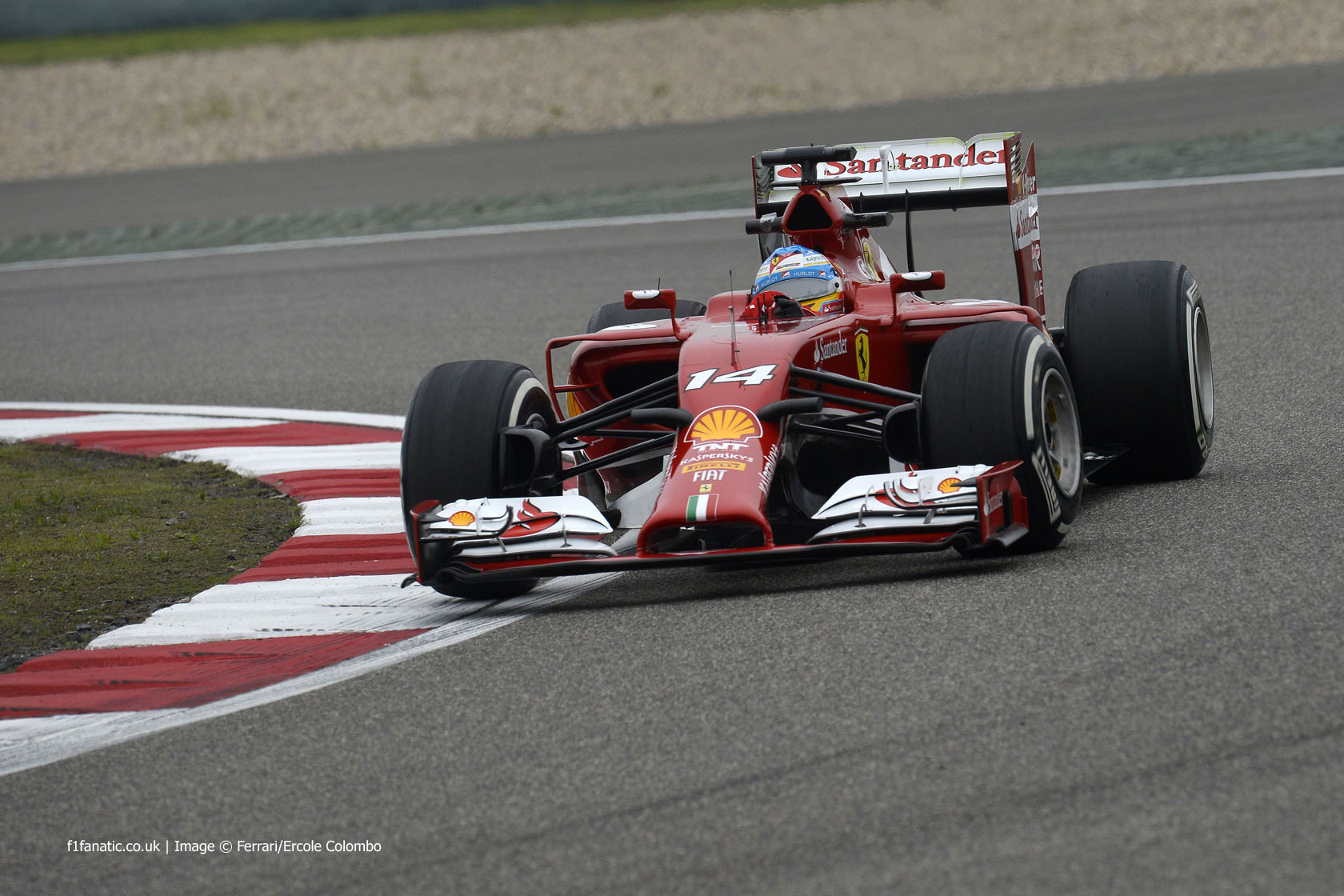 Fernando Alonso, Ferrari, Shanghai International Circuit, 2014
