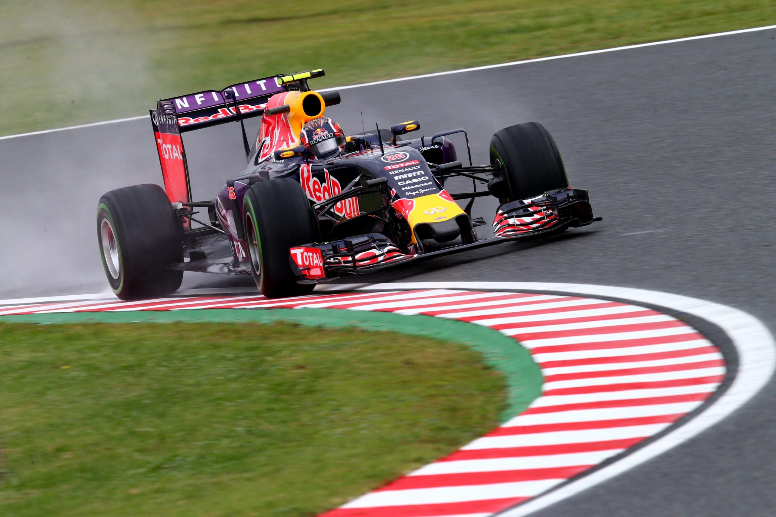 Formula One: Sainz and Kvyat fastest in rain-affected Suzuka practices, RTR Sports