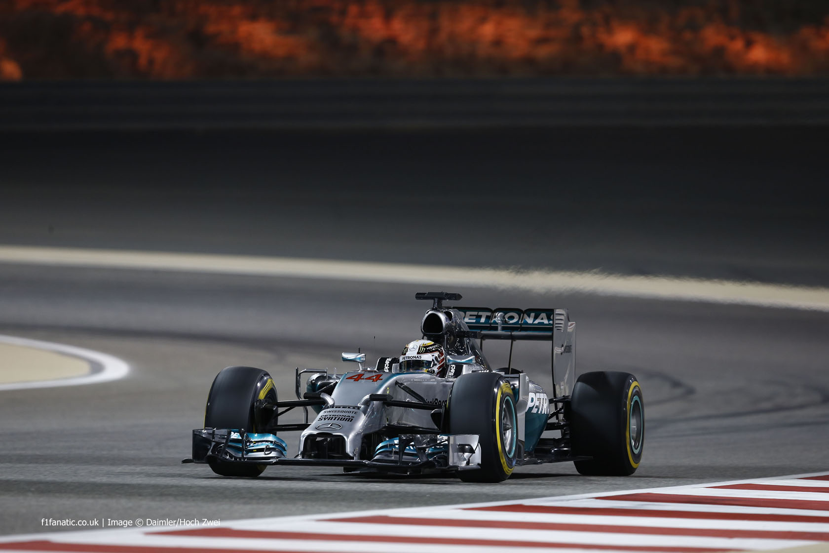 Lewis Hamilton, Mercedes, Bahrain International Circuit, 2014