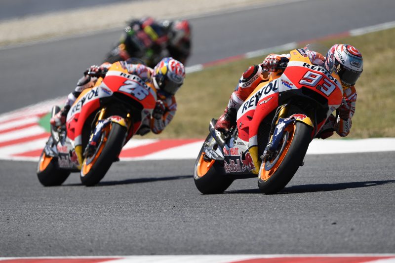 Marquez, Pedrosa sign double podium finish for Honda in Barcelona, RTR Sports