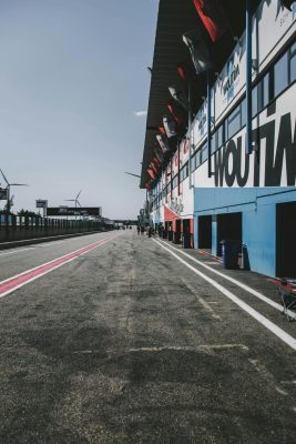 sponsor a racetrack